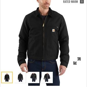 Carharrt men’s duck blanket lined jacket